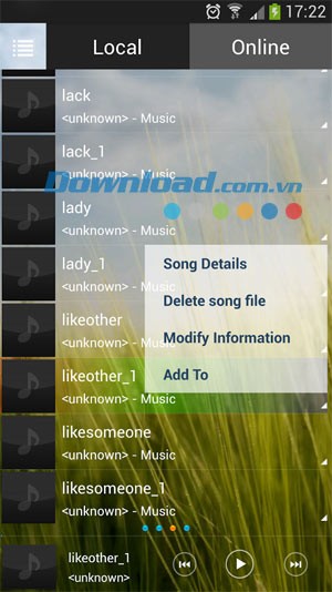 Music Player cho Android