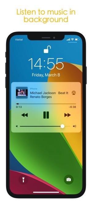 Phát nhạc ở chế độ nền