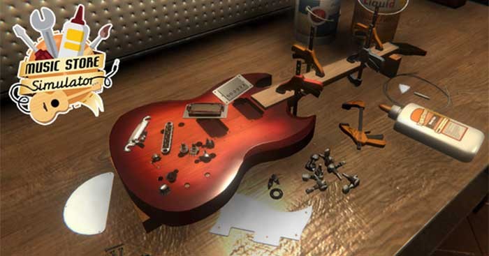 Music Store Simulator là game mô phỏng cửa hàng âm nhạc chân thực