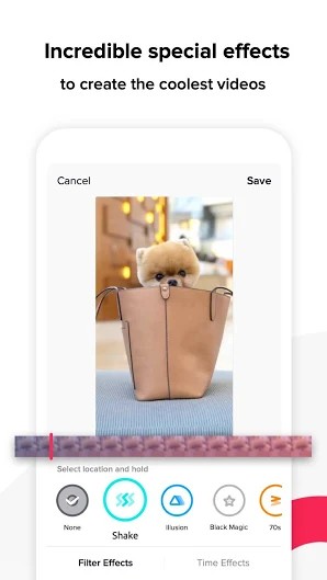 Tik Tok - including musical.ly cho android có nhiều hiệu ứng đặc biệt
