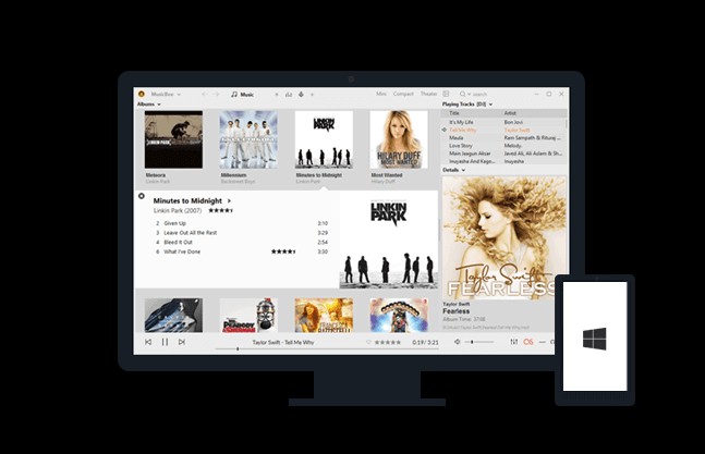 Đồng bộ nhạc trên MusicBee