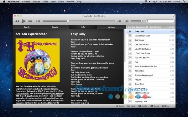 Musictube for Mac
