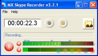 Ghi âm cuộc goi với MX Skype Recorder