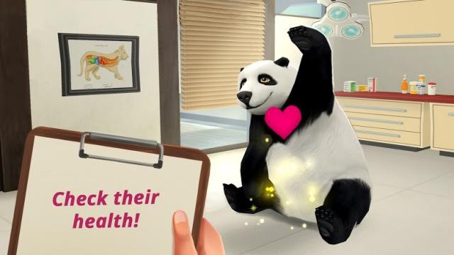 Bạn trở thành một bác sĩ thú y trong game My Animal Hospital