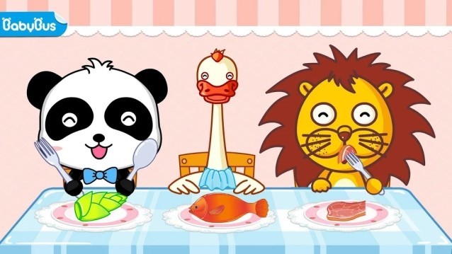 Game mô phỏng nấu ăn hấp dẫn cho trẻ em My Baby Panda Chef