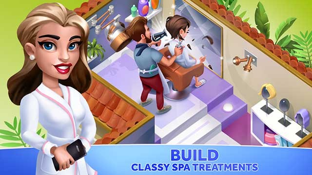 Xây dựng và quản lý tiệm spa làm đẹp của riêng bạn trong game mô phỏng My Beauty Spa