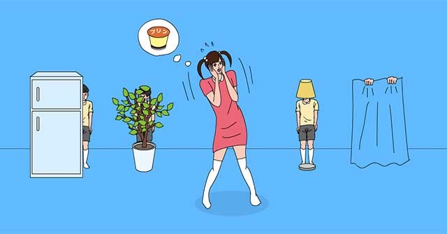 Trong My Brother Ate My Pudding, bạn sẽ đóng vai anh trai và tìm mọi cách để trốn em gái