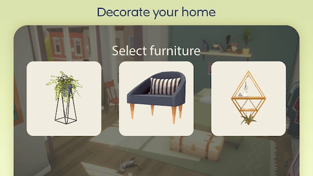 Thiết kế ngôi nhà của bạn để tạo nơi ở ấm cúng cho những chú mèo trong game My Cat Club: Collect Kittens