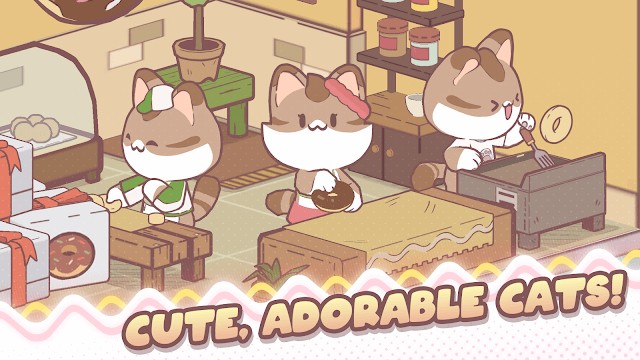 Chơi với những đầu bếp mèo dễ thương trong game My Cat Tower: Idle Tycoon