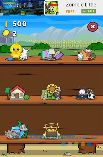 Kho item trong game My Chicken