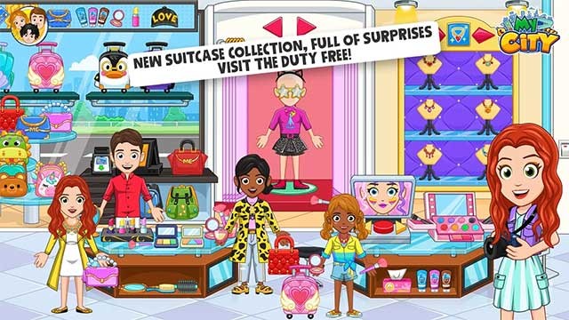 Chơi các trò chơi nhỏ, giải câu đố và khám phá các vật phẩm ẩn