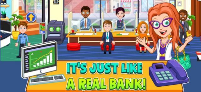 Game My City: Bank mô phỏng ngân hàng như ngoài đời thực