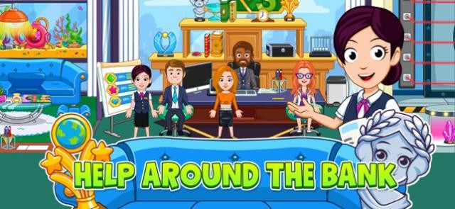 Giúp đỡ mọi người ở xung quanh nhà băng