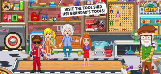 Bé gặp gỡ các nhân vật mới thú vị