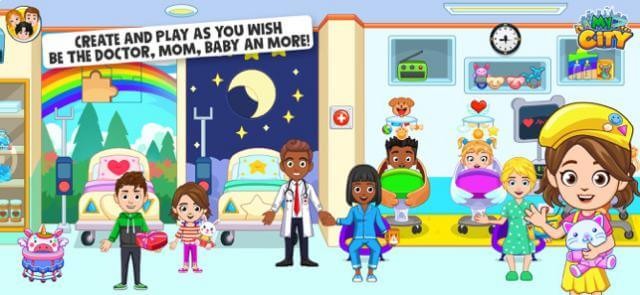 Bé được nhập vai nhiều nhân vật khác nhau và tự kể câu chuyện của riêng mình