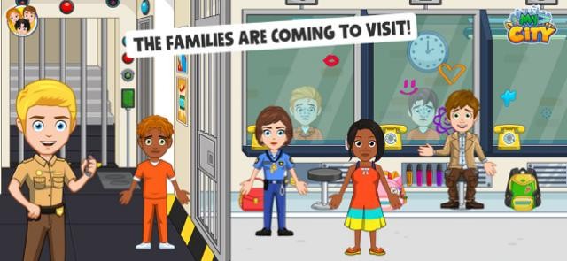 Người nhà đến thăm tù nhân