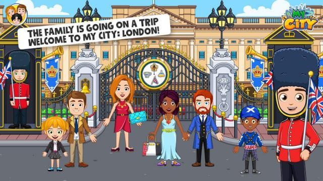Khám phá và thăm thú thành phố London trong game My City: London