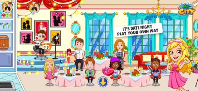 Thưởng thức câu chuyện tình yêu tuyệt vời trong game My City Love Story