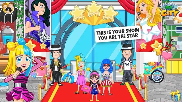 Tỏa sáng trên sân khấu âm nhạc hoành tráng của My City: Popstar for Android