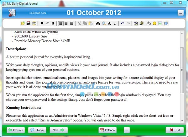 My Daily Digital Journal