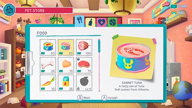 Ghé shop ảo để mua đồ ăn, phụ kiện, đồ chơi... cho thú cưng mỗi ngày