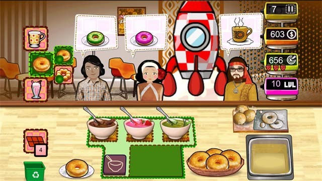 Phục vụ thức khách bánh donut và đồ uống theo phong cách quản lý thời gian