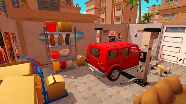 Tự do lựa chọn và sắp xếp các món đồ, nội thất và trưng bày bộ sưu tập xe hơi của bạn