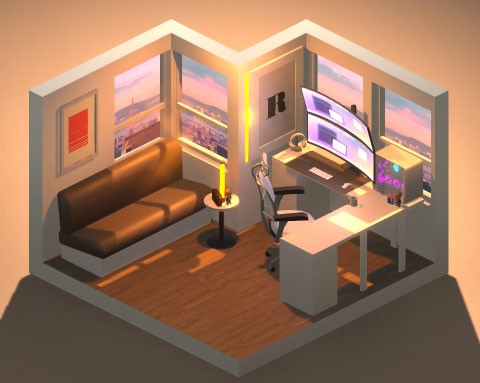 Bản cập nhật mang tên My Dream Setup L-shapes Update, cho phép thiết kế căn phòng hình chữ L độc đáo