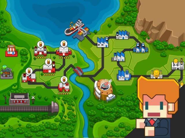 Mở rộng nhà máy của bạn ra các khu vực khác trong My Factory Tycoon