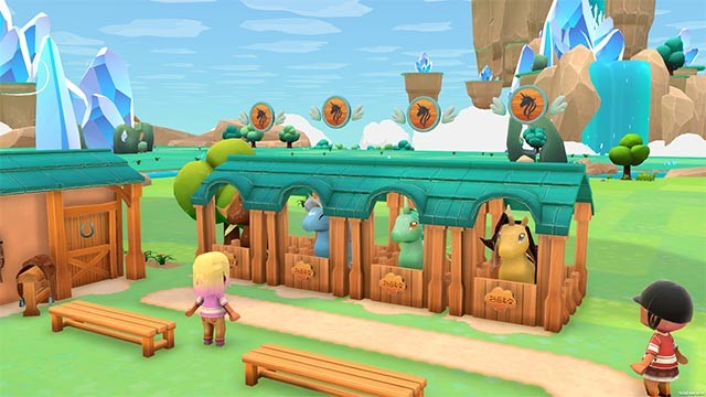 Thuê người chăm sóc kỳ lân và rồng, đảm bảo chúng có môi trường sống thuận lợi trong My Fantastic Ranch