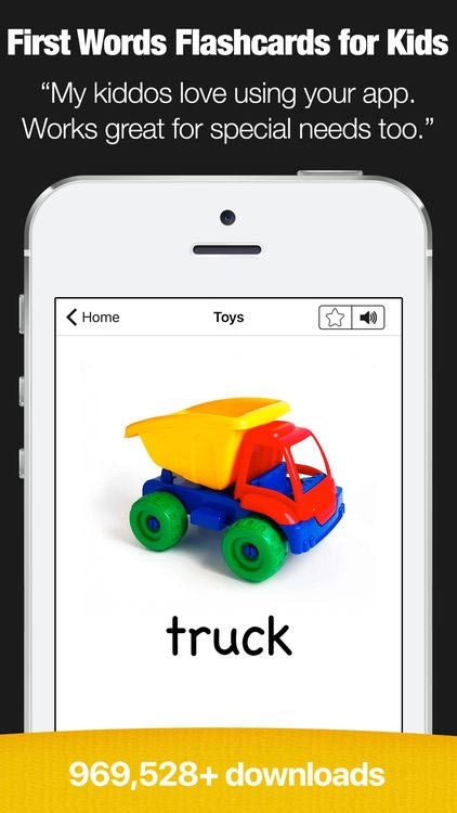 Ứng dụng học tiếng Anh qua flashcard cho trẻ - My First Words