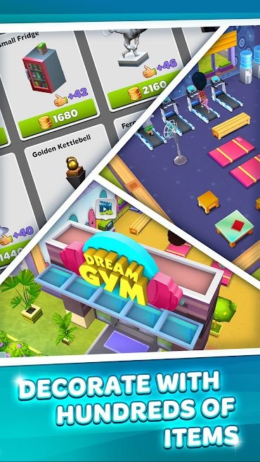 Trang trí phòng tập Gym với hàng trăm item