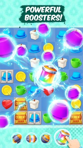 Sử dụng các booster mạnh mẽ để chinh phục các level thách thức của My Home - Design Dreams