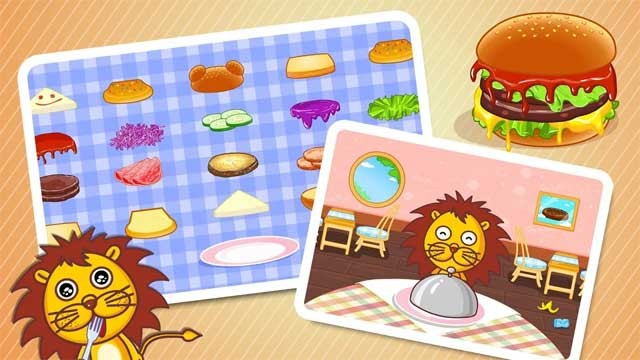 Với My Little Gourmet for Android, các bé có thể tự do sáng tạo ra những món ăn độc đáo của riêng mình