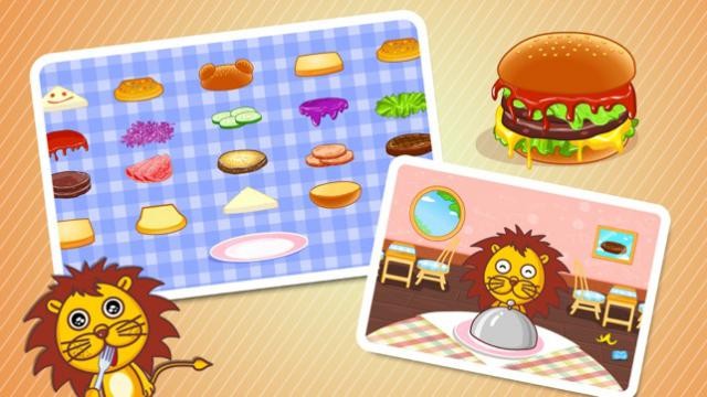 Chế biến một chiếc hamburger thơm ngon