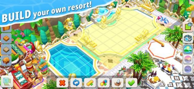 Xây dựng resort tuyệt vời của bạn trong game My Little Paradise