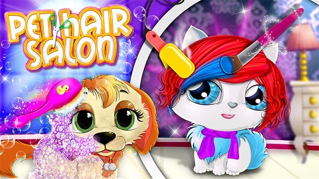 My Little Pet Salon là game mô phỏng chăm sóc thú cưng cho trẻ em