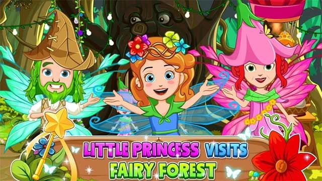 Cùng công chúa nhỏ đến thăm khu rừng cổ tích trong game My Little Princess: Fairy Forest cho Android
