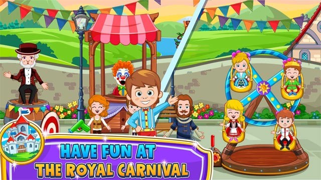 Vui chơi tại lễ hội hoàng gia