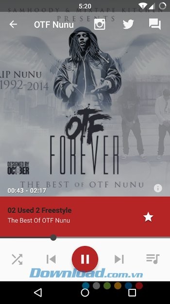 Nghe nhạc trực tuyến trên My Mixtapez