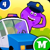 My Monster Town - Police Station: Game Cảnh Sát Cho Bé Android