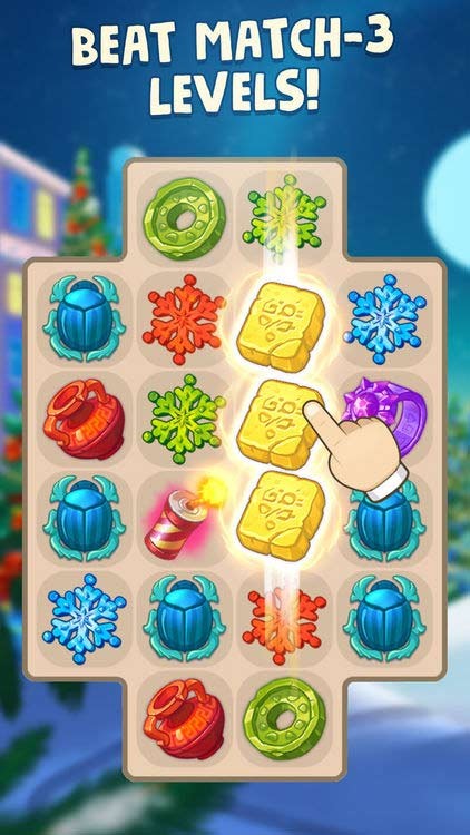 Đánh bại hàng trăm level match-3 thách thức của My Museum Story