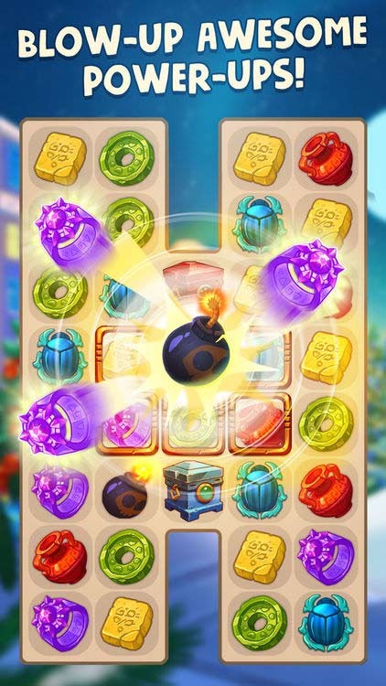 Sử dụng các power-up hữu ích để vượt qua mọi thách thức