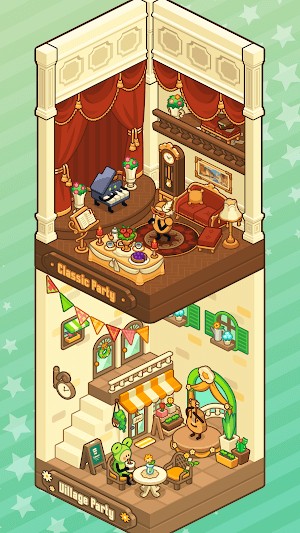 Nhiều chủ đề tiệc khác nhau