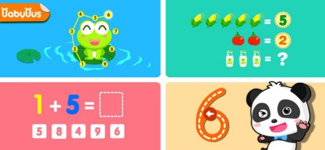 Bé học số theo cách thú vị trong game mô phỏng My Numbers by BabyBus