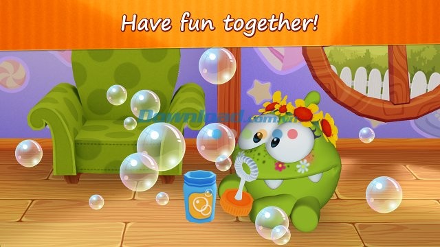 My Om Nom cho Android có tính giải trí cao