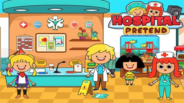 Game bé tập làm bác sĩ hấp dẫn - My Pretend Hospital