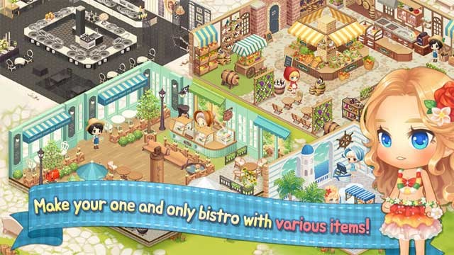 Tạo nên nhà hàng Bistro có một không hai với vô số đồ trang trí ấn tượng