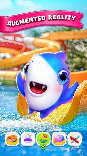 My Shark là trò chơi nuôi cá mập ảo kết hợp thực tế tăng cường (AR)