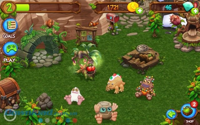 Quái vật trong game My Singing Monsters Dawn Of Fire